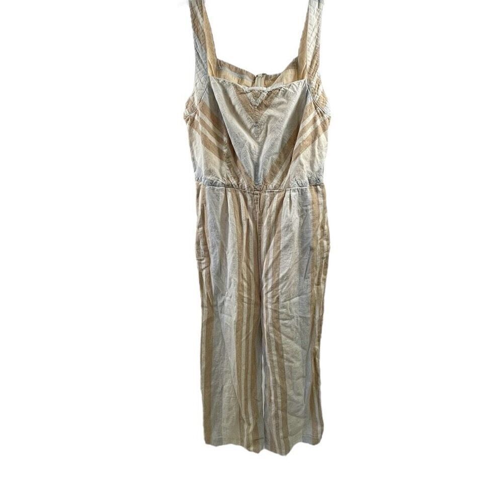 Anthropologie Savannah Striped Jumpsuit Size 6